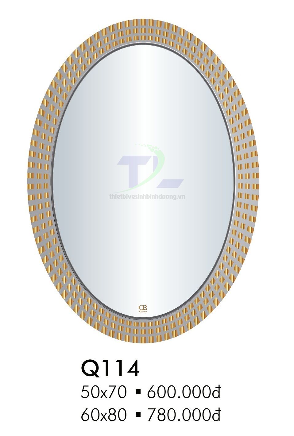 Gương soi phòng tắm QB Q114